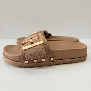 All Saints Tan Sandals